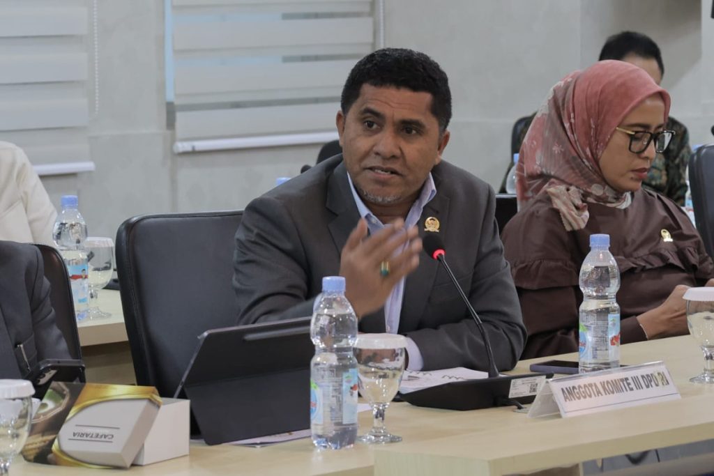 Foto: Istimewa Hasby Yusuf Anggota DPD RI Dapil Maluku Utara